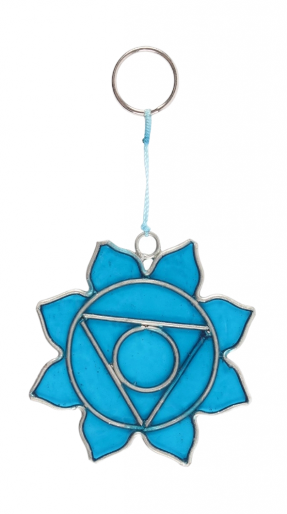 Chakra Suncatcher Throat Optimise Therapies